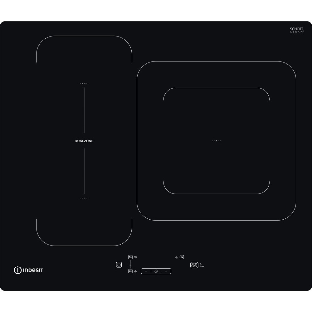 PLACA INDUCCION 4 FUEGOS INDESIT IB44Q60NE