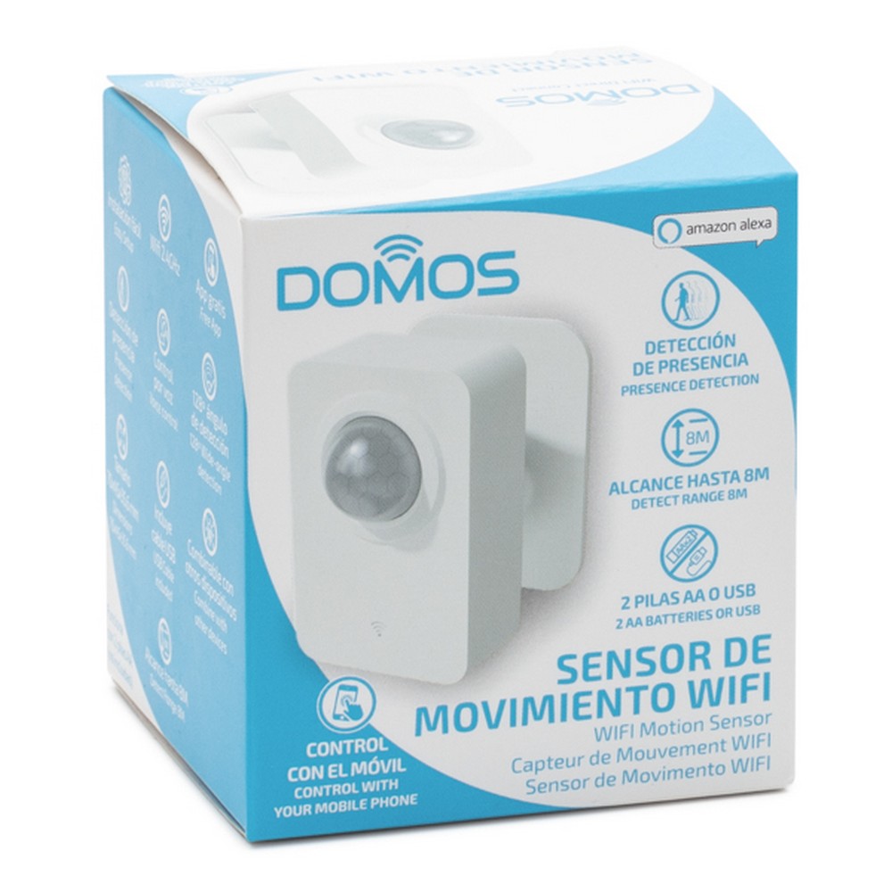 SENSOR DE MOVIMIENTO DOMOS DOML-SM-1 WIFI