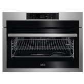 HORNO COMPACTO MULTIFUNCION PIROLITICO INOX AEG KPE742280M