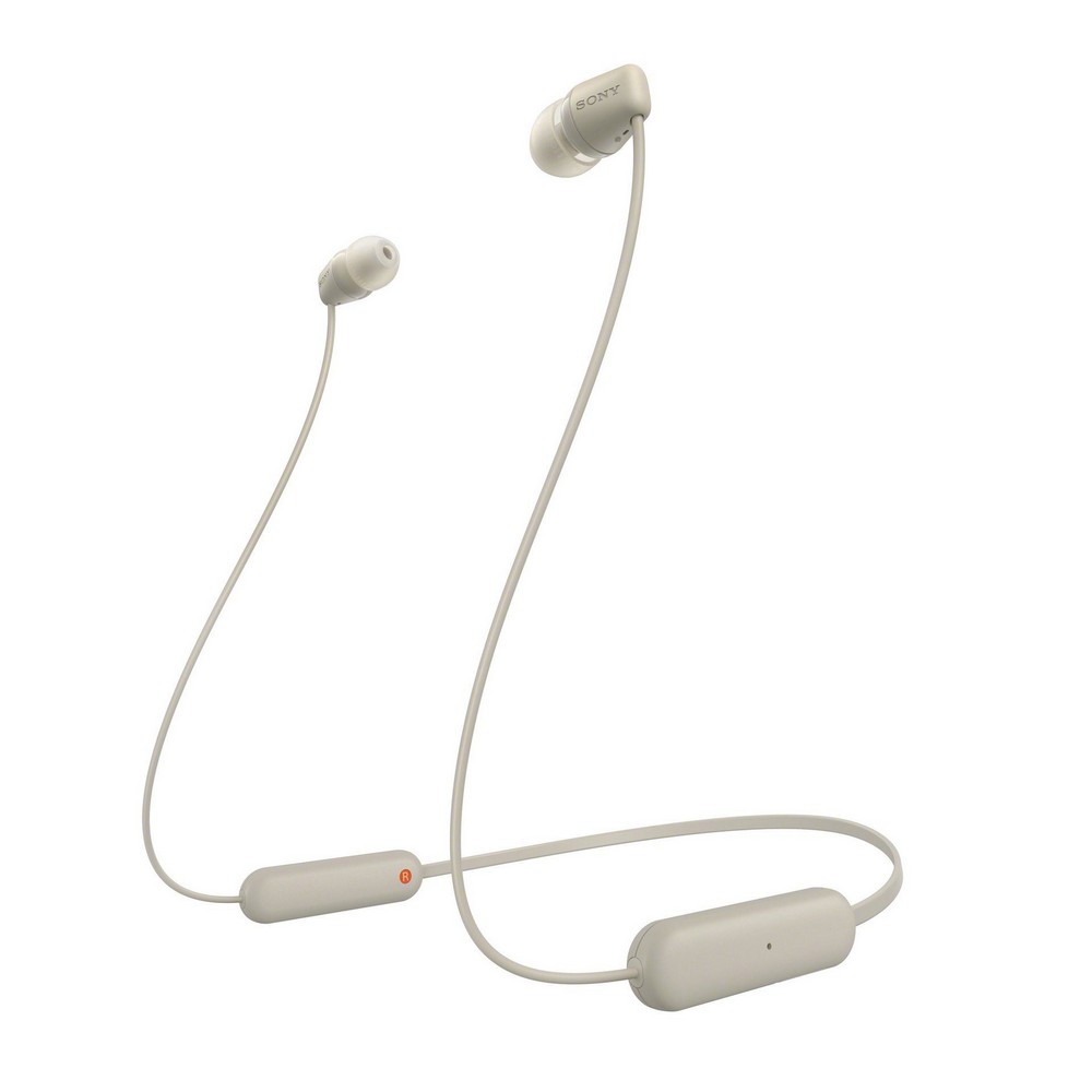 AURICULARES SONY WIC100C BEIGE BLUETOOTH