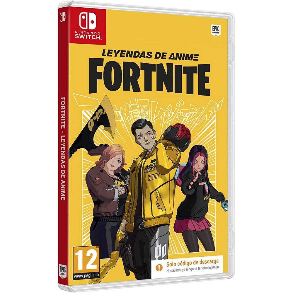 JUEGO NINTENDO SWITCH FORTNITE LEYENDAS DE ANIME