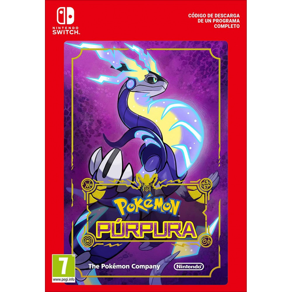 JUEGO NINTENDO SWITCH POKEMON PURPURA