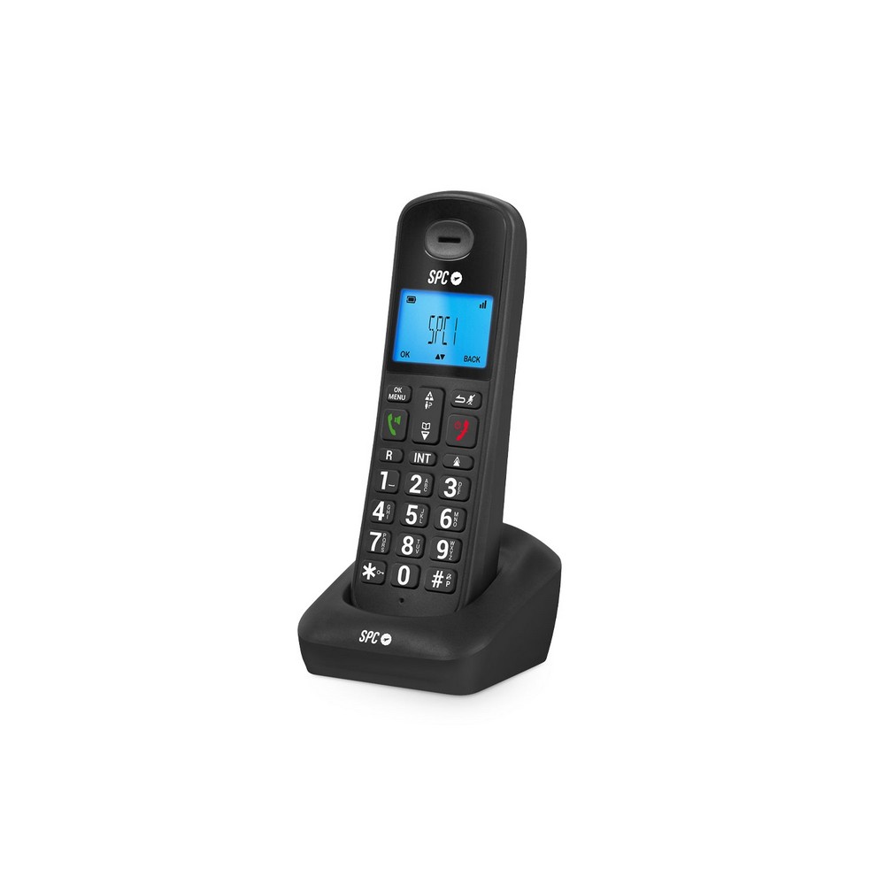 TELEFONO DECT SPC 7620N GOSSIP NEGRO MANOS LIBRES