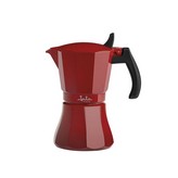 CAFETERA INDUCCION 6 TAZAS ROJA JATA HCAF2006