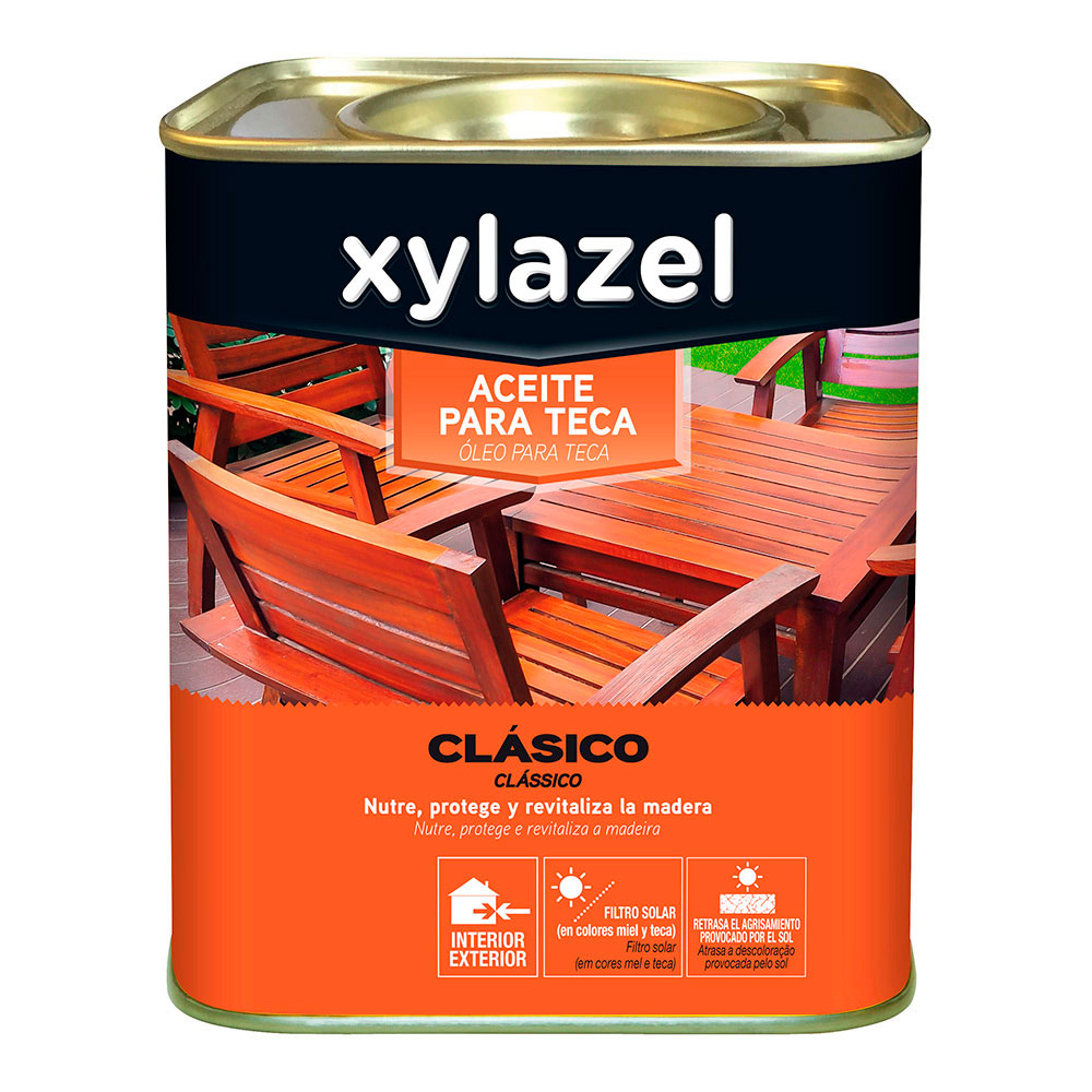 XYLAZEL ACEITE PARA TECA INCOLORO 0.750L 5396254