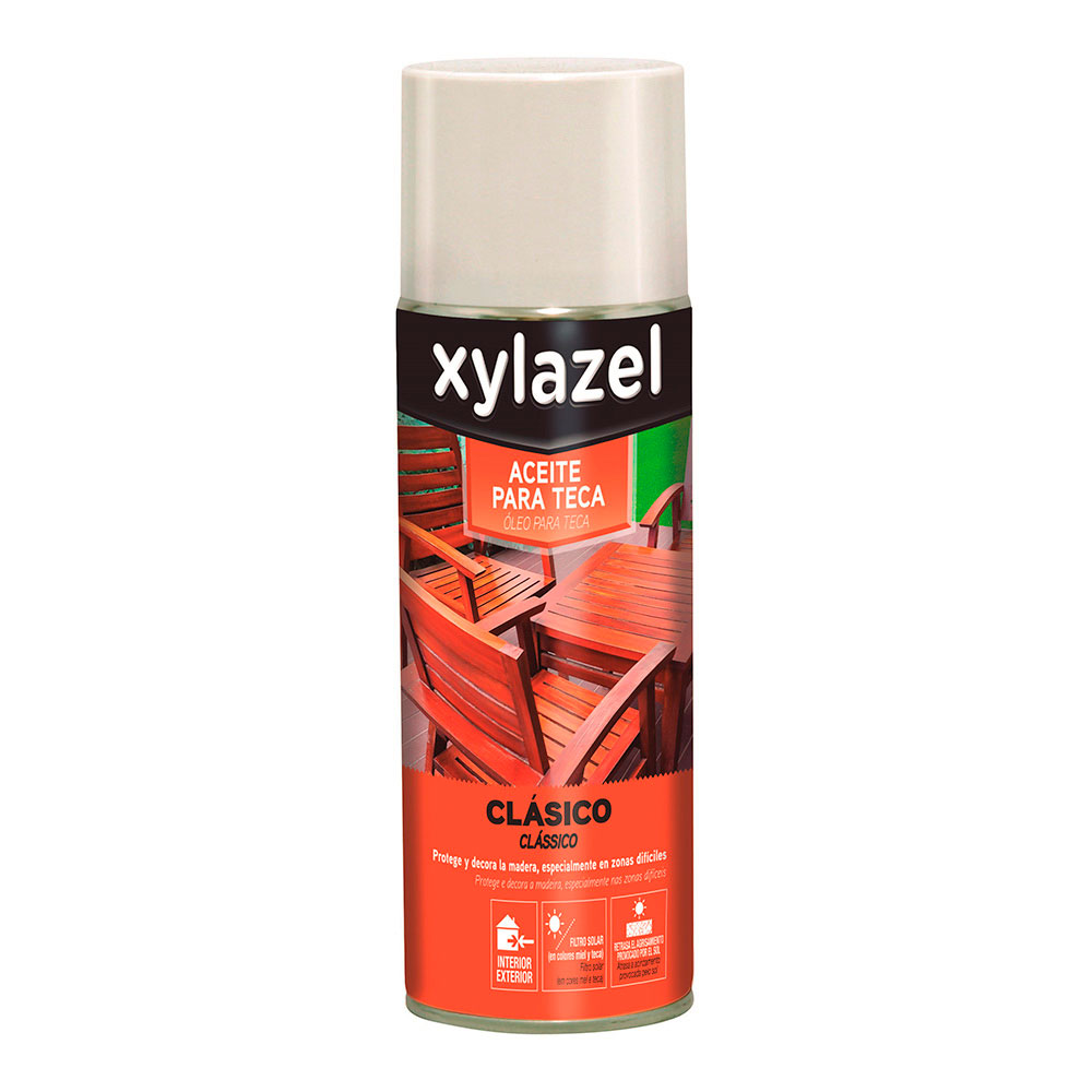 XYLAZEL ACEITE PARA TECA SPRAY COLOR TECA 0.400L 5396270