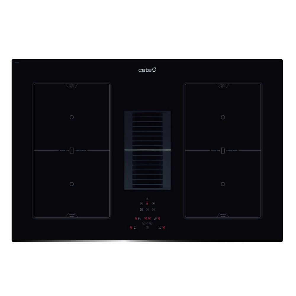 vitroceramica induccion con aspiracion integrada as 750 cata 08000400