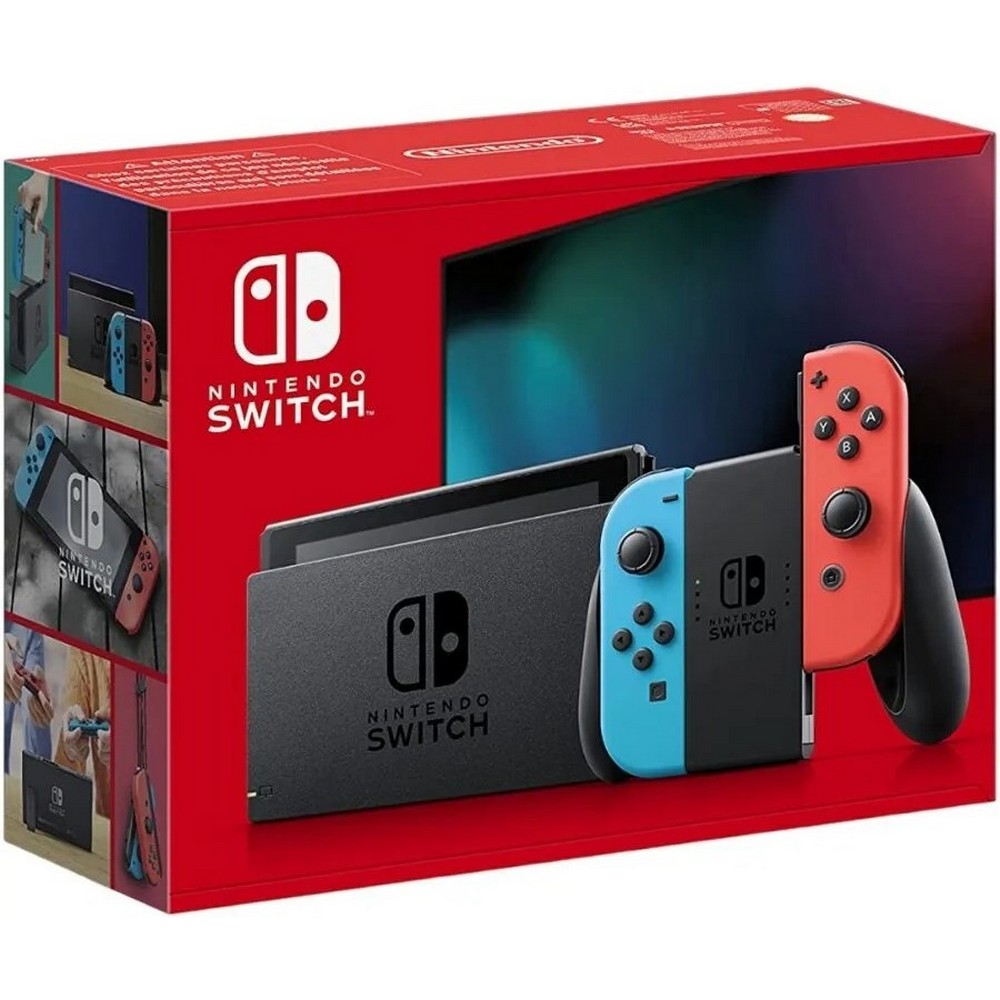 CONSOLA NINTENDO SWITCH 32G 2022 ROJO Y AZUL - Ítem