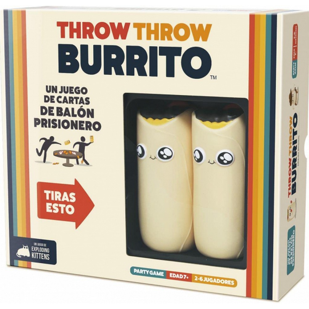 JUEGO DE MESA THROW THROW BURRITO PEGI 7