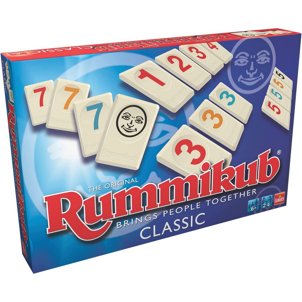 JUEGO DE MESA RUMMIKUB ORIGINAL 6 JUGADORES PEGI 6