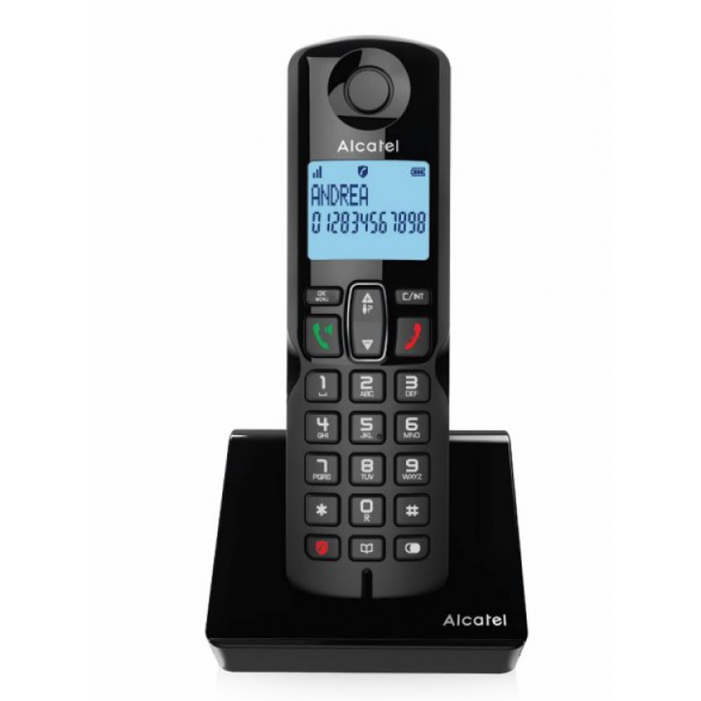 TELEFONO DECT ALCATEL S280 BLACK DUO ML CALL BLOC