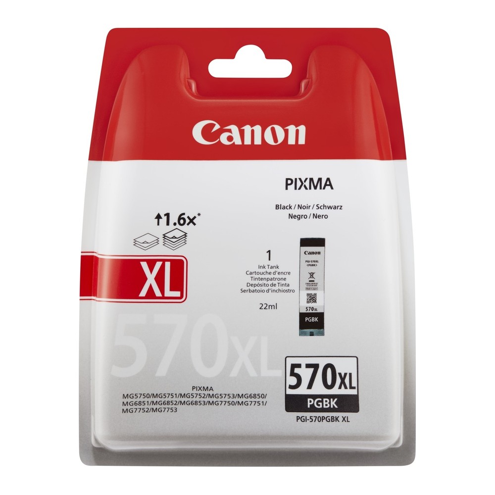 CARTUCHO CANON NEGRO PGI 570 BK XL