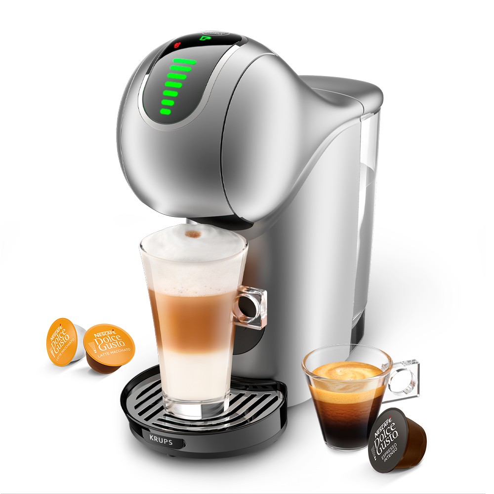 CAFETERA DE CAPSULAS DOLCE GUSTO SILVER KRUPS KP440E