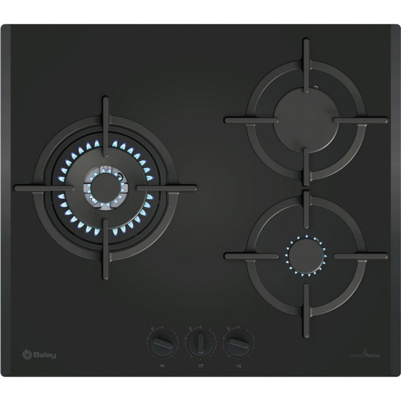 PLACA CRISTAL GAS 3 FUEGOS BALAY 3ETG663RN