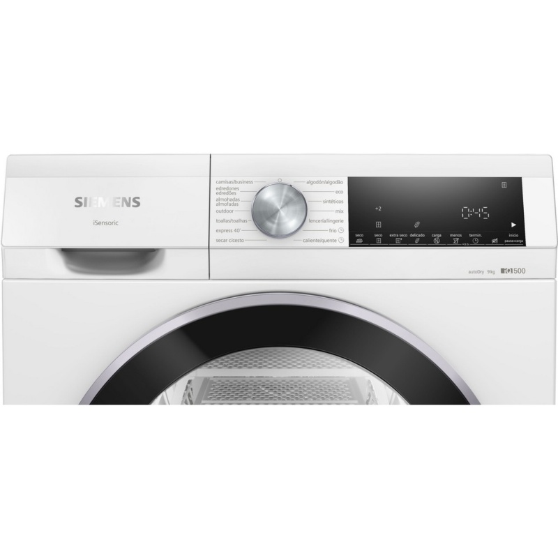 SECADORA CONDENSACION CON BOMBA DE CALOR 9 kg SIEMENS WQ42G200ES - Ítem1