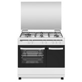 COCINA GAS BUTANO 5 FUEGOS 90 CM BLANCO VITROKITCHEN CB961PBB