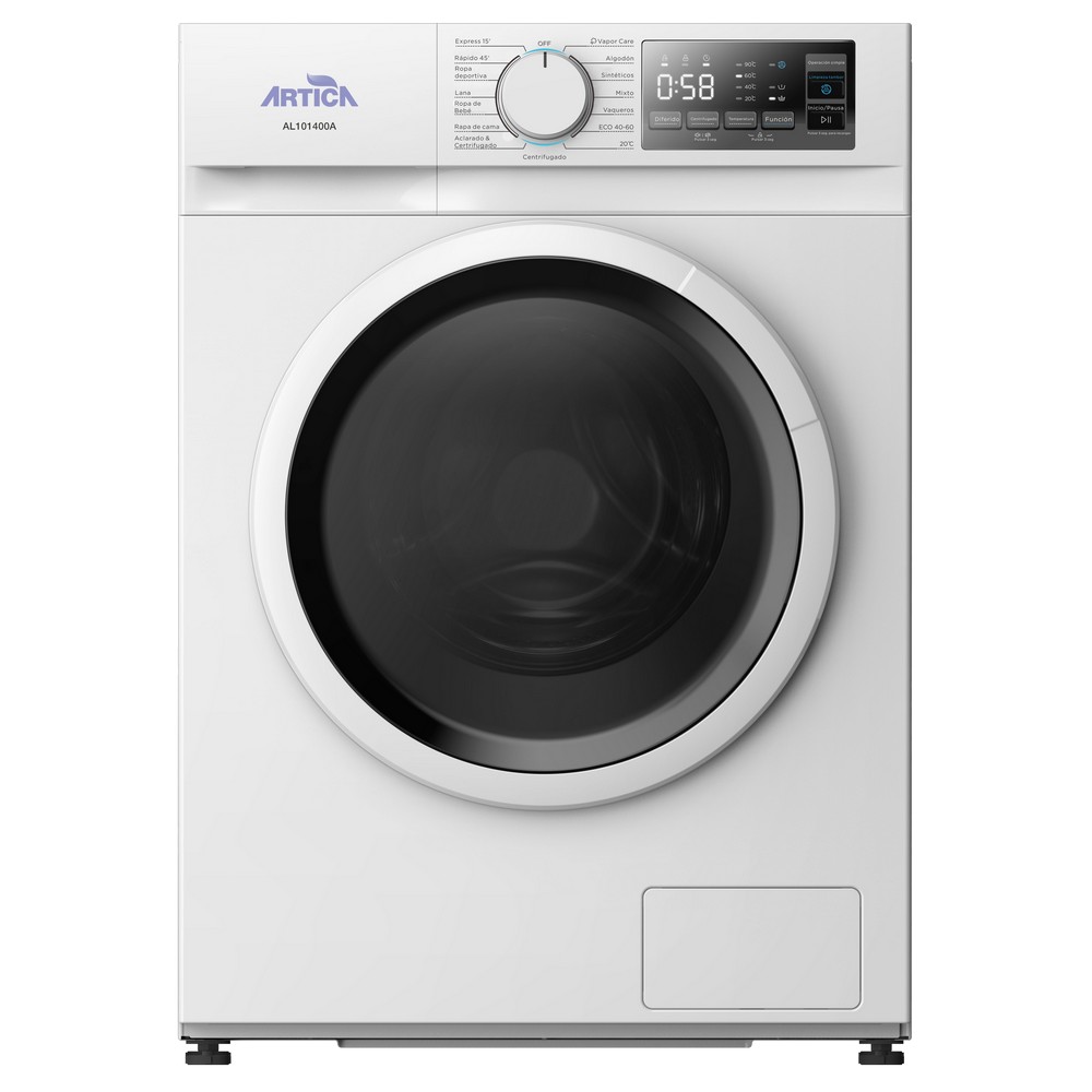 LAVADORA CARGA FRONTAL BLANCA 10 kg y 1400 rpm ARTICA AL101400A - Ítem