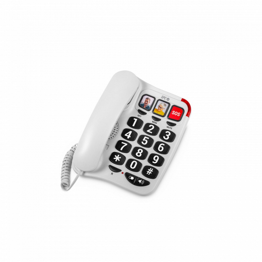 TELEFONO GONDOLA COMPATIBLE CON AUDIFONOS SPC 3295B