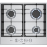 PLACA GAS 4 FUEGOS INOX BOSCH PCP6A5I90