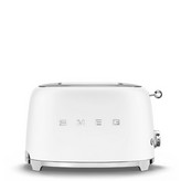 TOSTADOR SMEG TSF01WHMEU 2 RANURAS 950W BCO MATE