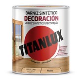 BARNIZ SINTÉTICO DECORACIÓN MATE INCOLORO 0,750L TITANLUX M12100034