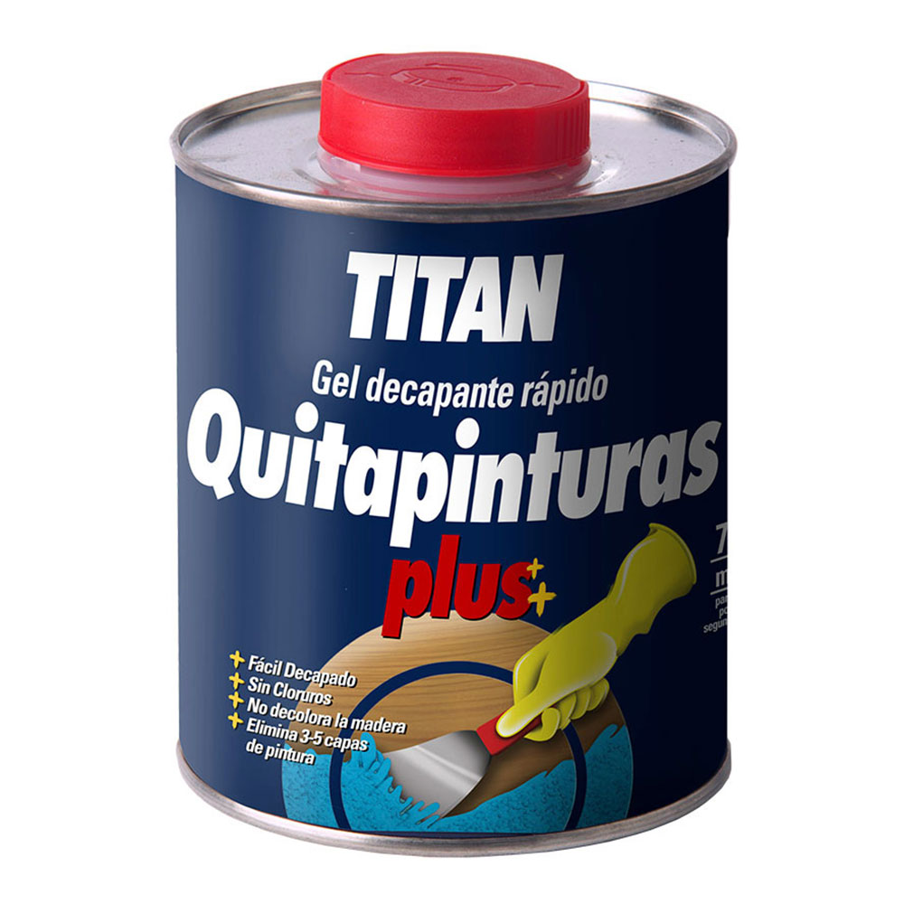 GEL DECAPANTE QUITAPINTURAS PLUS 0,375L TITAN 05D000138