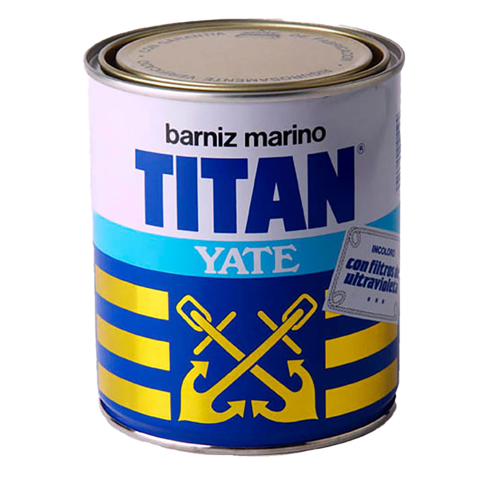 BARNIZ BRILLANTE INCOLORO YATE 0,750L TITAN 045000734 - Ítem