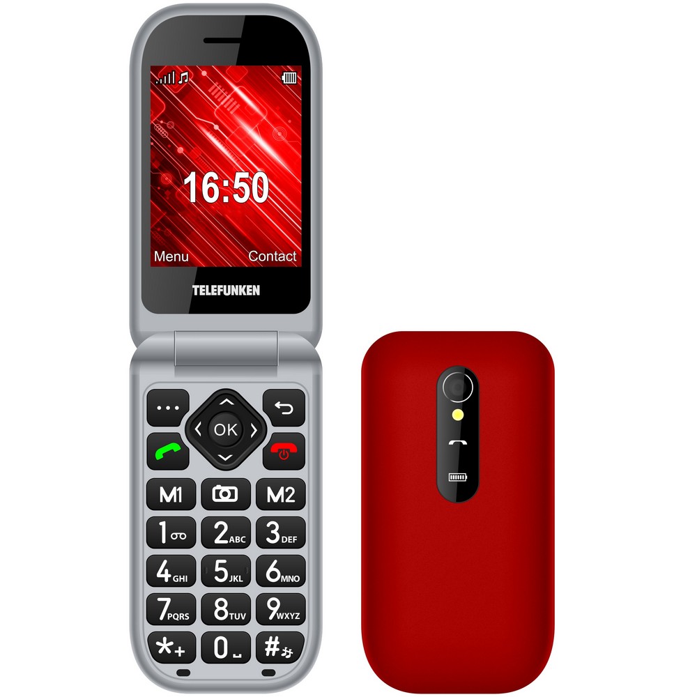 SENIORPHONE TELEFUNKEN S450 RED