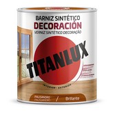 BARNIZ SINTÉTICO DECORACIÓN BRILLANTE PALISANDRO 250ml TITANLUX M10100614