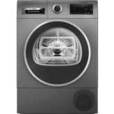 SECADORA CONDENSACION CON BOMBA DE CALOR COLOR GRIS FUNDICION 9 kg BOSCH WQG245DRES