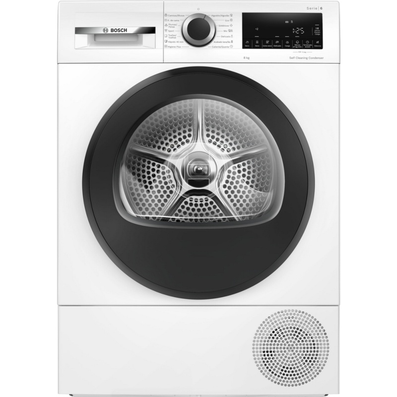 SECADORA CONDENSACION CON BOMBA DE CALOR 8 kg BOSCH WQG235D1ES