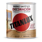 BARNIZ SINTÉTICO DECORACIÓN BRILLANTE INCOLORO 4L TITANLUX M10100004