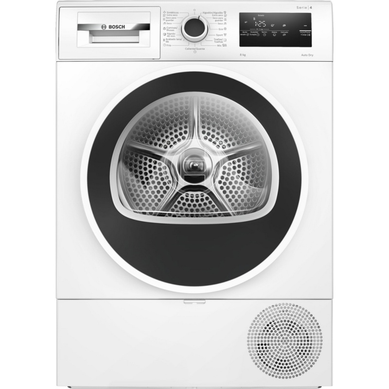 SECADORA CONDENSACION CON BOMBA DE CALOR 8 kg BOSCH WTR85V00ES