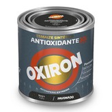 ESMALTE SINTÉTICO METÁLICO ANTIOXIDANTE OXIRON PAVONADO NEGRO 250ml TITAN 5809046