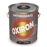 ESMALTE SINTÉTICO METÁLICO ANTIOXIDANTE OXIRON LISO EFECTO FORJA NEGRO 4L TITAN 5809095