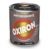 ESMALTE SINTÉTICO METÁLICO ANTIOXIDANTE OXIRON LISO EFECTO FORJA NEGRO 750ml TITAN 5809097