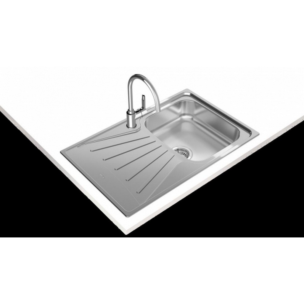 FREGADERO TEKA STARBRIGHT 45 E-XP 1C.1E. INOX. IZQDA. (11512 - Ítem