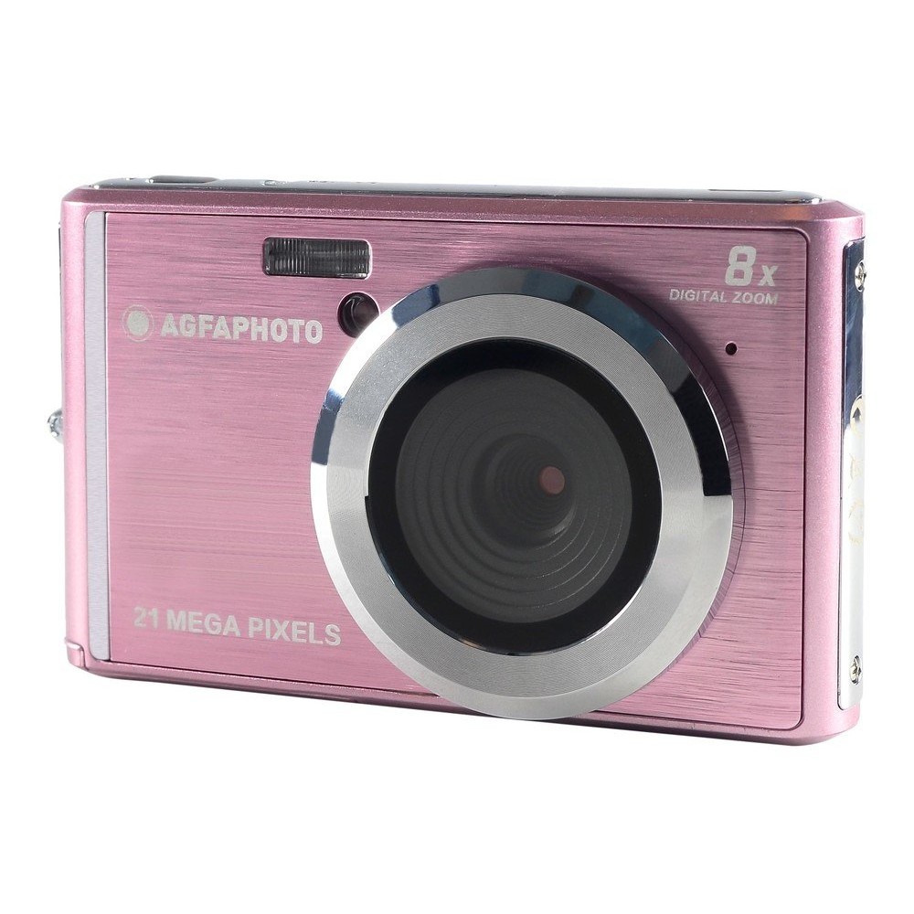 CAMARA FOTOS AGFA DC5200 PINK 21MP ZOOM X8