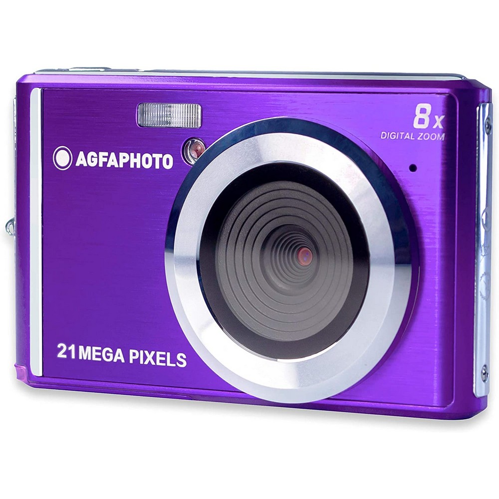 CAMARA FOTOS AGFA DC5200 PURPLE 21MP ZOOM X8