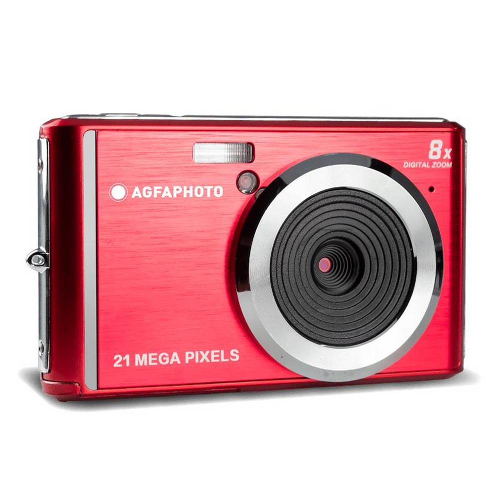 CAMARA FOTOS AGFA DC5200 RED 21MP ZOOM X8