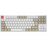 TECLADO PHOENIX ROYAL TKL MECANICO GAMING BLANCO