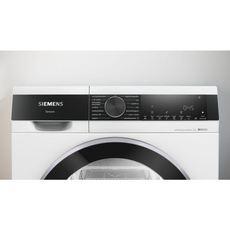SECADORA CONDENSACION CON BOMBA DE CALOR 9 kg SIEMENS WQ45G2D1ES - Ítem3