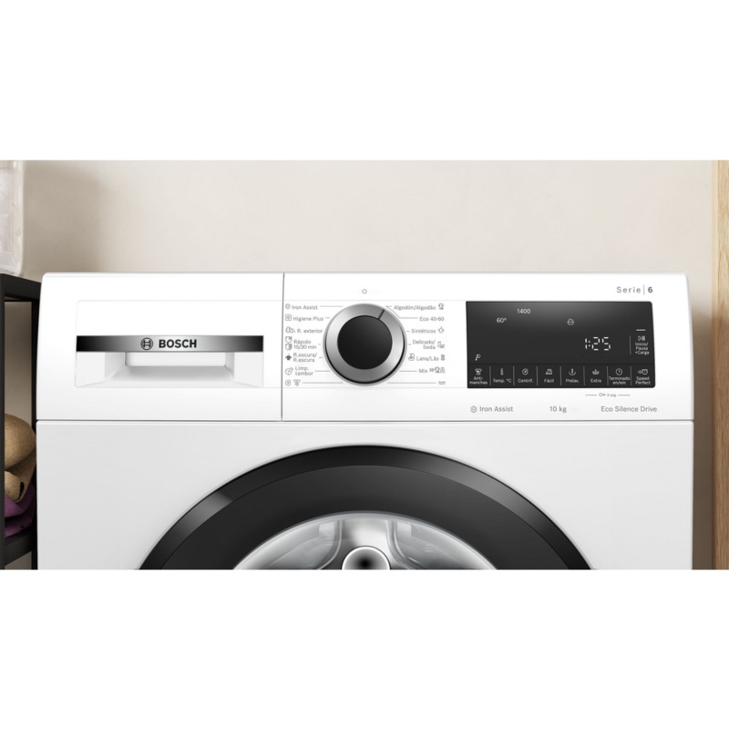 LAVADORA CARGA FRONTAL 10 kg y 1400 rpm BOSCH WGG254Z5ES 1
