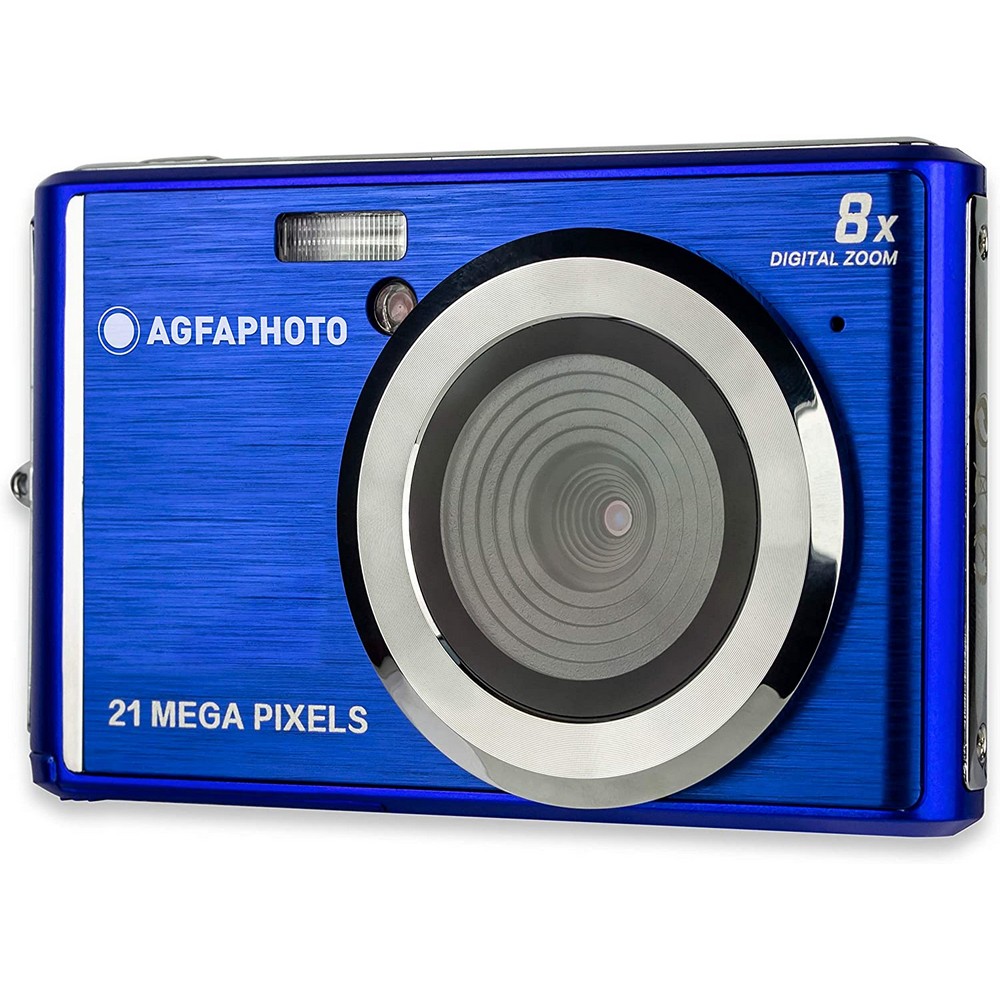 CAMARA FOTOS AGFA CAMARA DC5200 BLUE 21MP ZOOM X8 - Ítem
