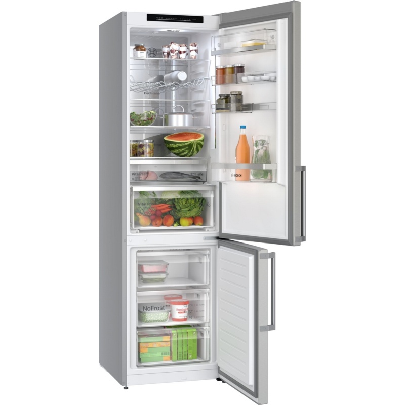 FRIGORIFICO COMBI NO FROST INOX BOSCH KGN39AIAU 1