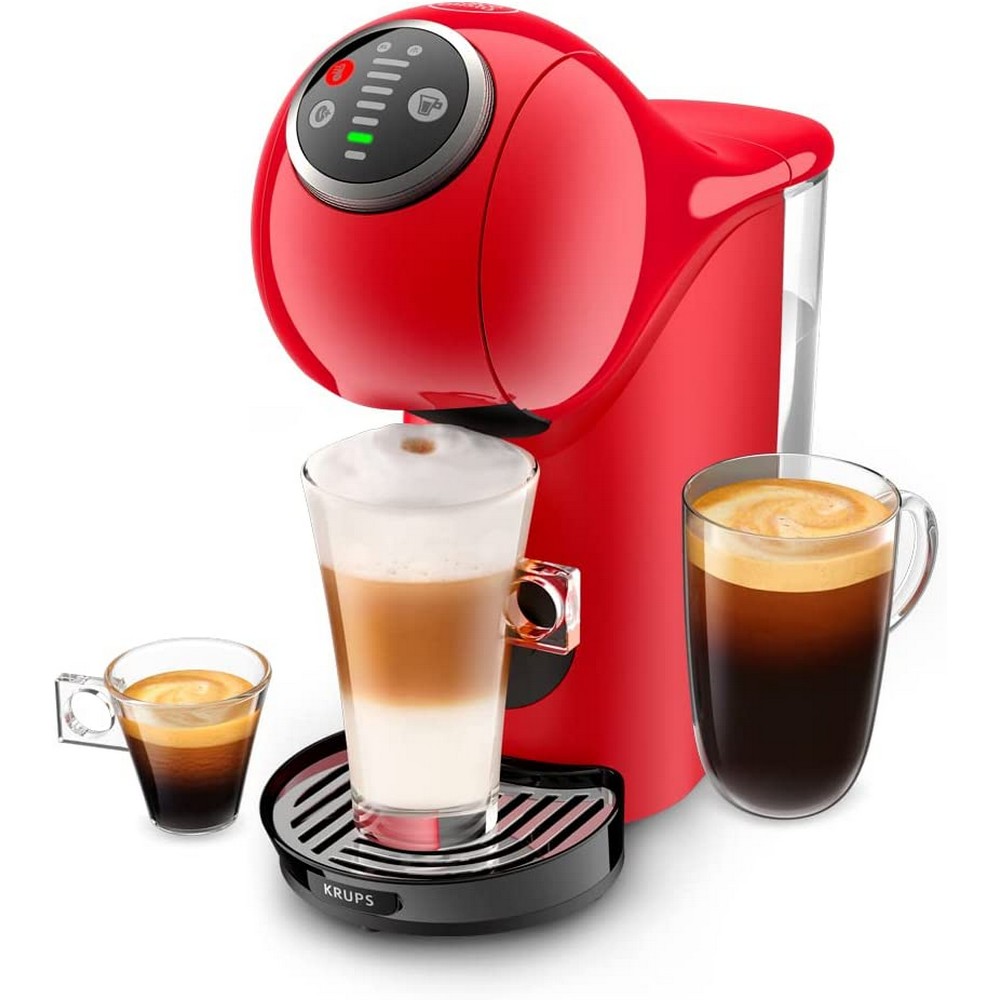 CAFETERA DOLCE GUSTO ROJA KRUPS KP3405 GENIO S PLUS