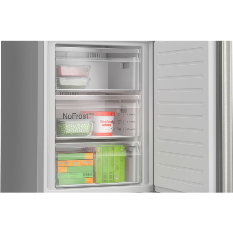 FRIGORIFICO COMBI NO FROST INOX BOSCH KGN392I1F 5