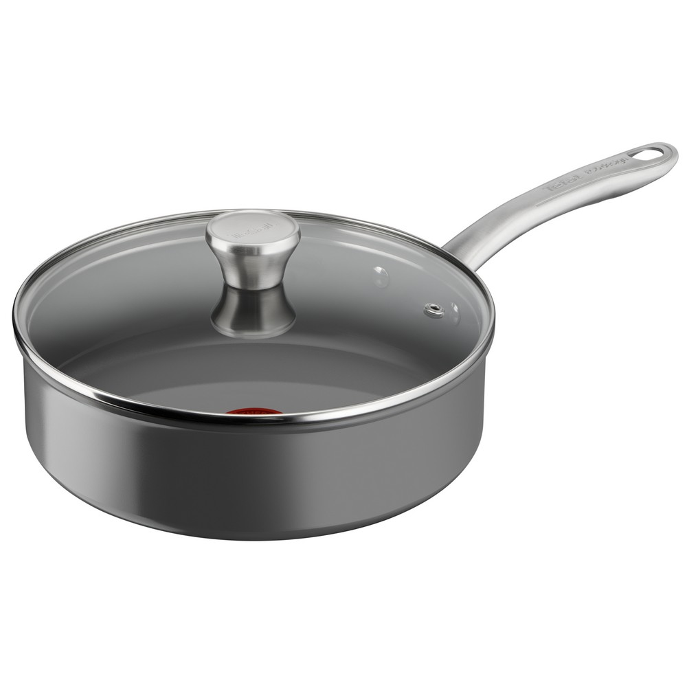 SARTEN TEFAL RENEW+ GUISERA 24CM C/TAPA CERAMICA - Ítem