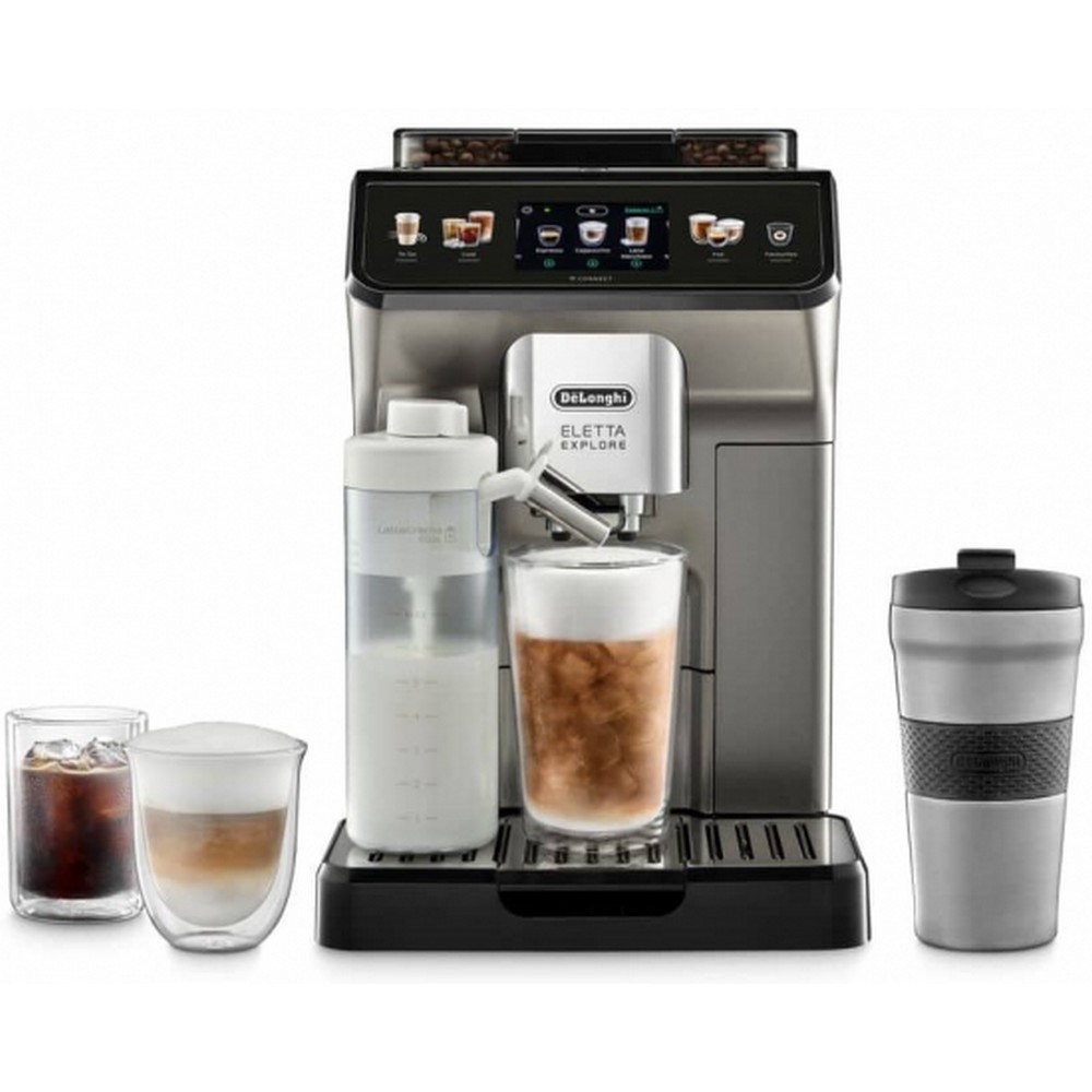 CAFETERA SUPERAUTOMATICA C/LECHE DELONGHI ECAM450.86T