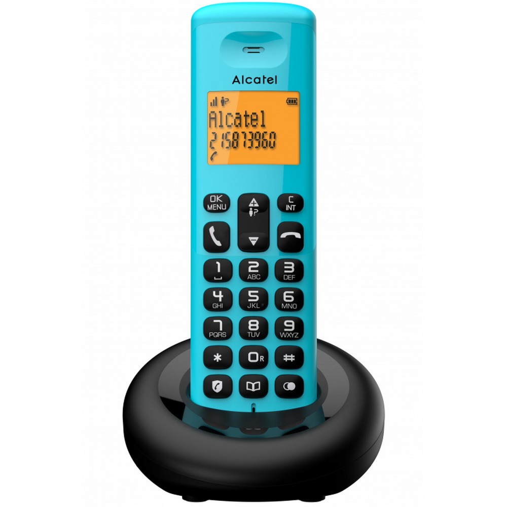 TELEFONO DECT ALCATEL E160 BLUE CALL BLOCK